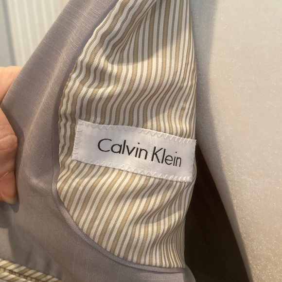 Calvin Klein light gray sport coat - Picture 2 of 5